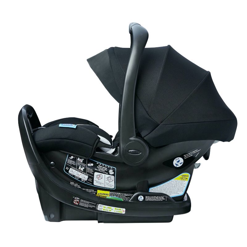 Graco SnugRide SnugFit 35 DLX Infant Car Seat Featuring Safety Surround - Jacks, 4 of 12