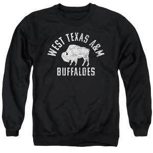 West Texas A&M University Official Buffaloes Logo Adult Crewneck Sweatshirt - 1 of 4