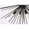Elegant Lighting Ryland 1-Light Chrome Pendant with Frosted White Glass Cylinder - 4 of 4