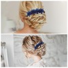 Unique Bargains Women's Frosted Hydrangeas Side Comb 1 Pc - 4 of 4