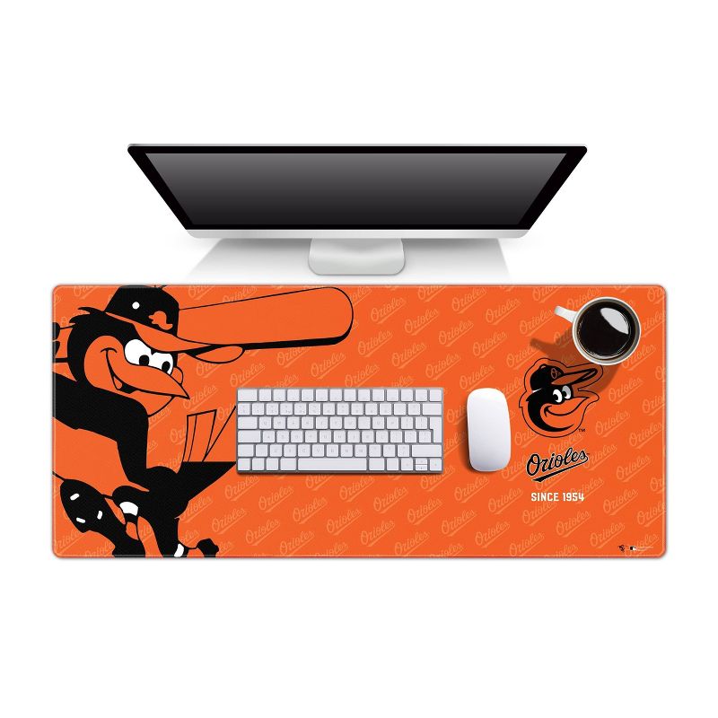 MLB Baltimore Orioles Logo Series Desk Pad, 1 of 3