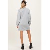 Pinkblush Heather Grey Bubble Sleeve Maternity Sweatshirt Mini Dress - 4 of 4