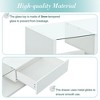 YOOCOZZ Modern 2-Tier Coffee Table with Tempered Glass and High-Gloss UV Surface - 4 of 4