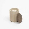 JUJABU 6oz Jar Candle with Wooden Lid - Vanilla Lavender Scent - 2 of 4