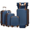 Dexmalle Luggage Sets 6 Piece with Spinner Wheels TSA Lock - 2 of 4