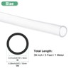 Unique Bargains Flexible Silicone Rubber Tube High Temp Water Air Hose Pipe for Pump - 3 of 4