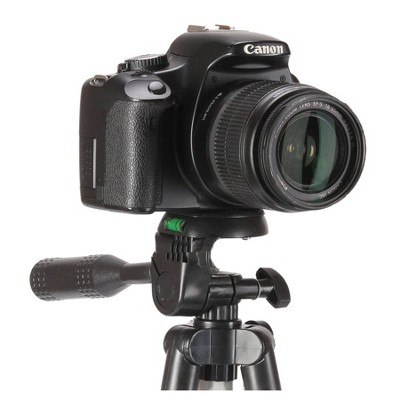 Sunpak TravelMate 50/B 50 Tripod for Cameras Smartphones and GoPro - Black