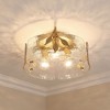 Golden Lighting Calla 3 Light Flush Mount - 4 of 4