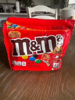 M&M's Peanut Butter Chocolate Candies Party Size - 34-oz. Resealable B -  All City Candy