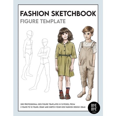 Fashion Sketchbook with Figure by Stationery, Savvy