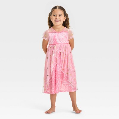 Toddler Girls' Wicked Glinda Dress-Up NightGown - Pink 2T