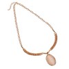 Women's Moonlight Vortex Collar Necklace - Champayne Gold - 2 of 4