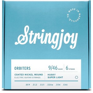 Stringjoy Orbiters Coated Nickel Wound Electric Guitar Strings - 1 of 1