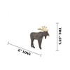 Collectible Wildlife Gifts | Moose,  Plastic Animal, Educational, Toy,  Realistic Figure,  Model,   Gift,      2"       F210-B9 - 2 of 4