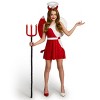Joyfy Halloween Cosutme for Girls Devil or Angel Costume - Halloween Role Play Set with Wings & Headband, Cute & Scary  Dress-Up Outfit - 3 of 4