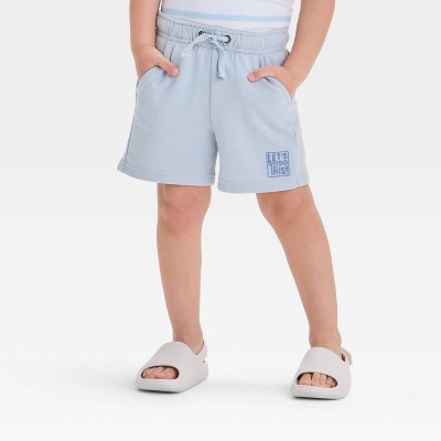 Toddler Boys' Let's Do This Pull-On French Terry Shorts - Cat & Jack™ Gray