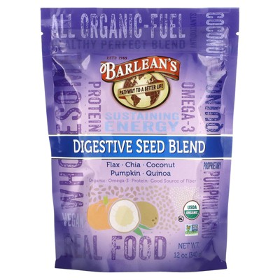 Barlean's Digestive Seed Blend, 12 oz (340 g)