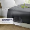 300 Thread Count 100% Organic Bamboo Viscose Flat Sheet Only, Extra Wide, Cooling & Breathable, Double Stitching, Bedding Sheet - 4 of 4