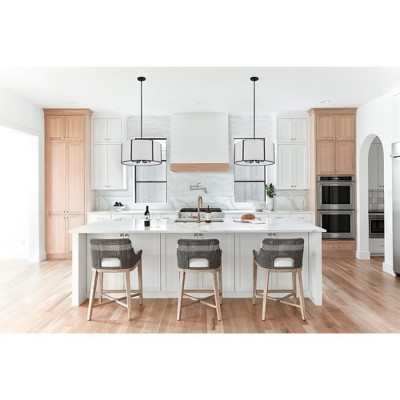 Crystorama Lighting Carlyn 6 - Light Pendant in  Black