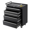 5-Drawer Rolling Tool Chest with Wheels, Lockable Storage Cabinet, Sliding Drawers & Protective Liner for Garage. - 2 of 4