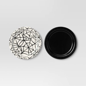 White Web Disposable Snack Plates 7" - 20ct - Hyde and EEK! Boutique™ - 1 of 3