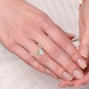 Pompeii3 1 3/4Ct Oval Diamond Nadia Engagement Ring 14k Gold or Platinum Lab Created - 4 of 4