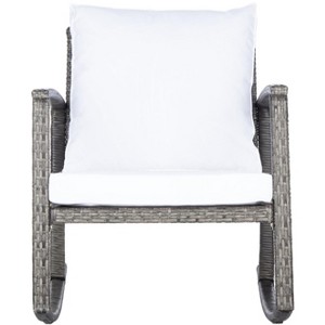 Daire Rocking Chair Indoor/Outdoor - Safavieh - 1 of 4