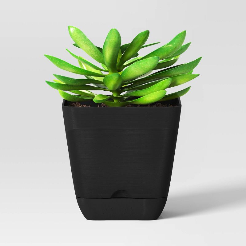  Square Indoor Outdoor Planter Pot 6"x6" - Room Essentials™, 4 of 7
