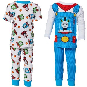Thomas the Train Pajamas Set, 4 Piece Mix and Match Sleepwear for Toddlers and Little Kids - 1 of 4