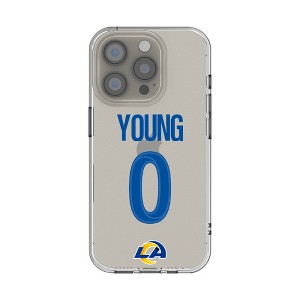 NFL Los Angeles Rams Players Game Tactic Clear Cell Phone Case for Apple iPhone - 1 of 4