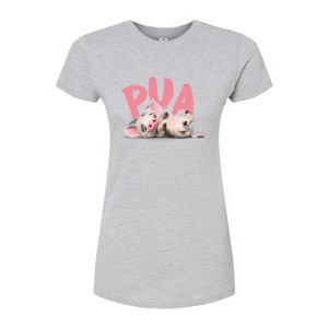 Women's - Disney - Pua The Pig Fitted Graphic T-Shirt - 1 of 2