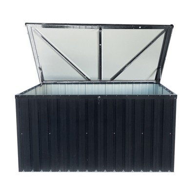Cesicia Metal Storage Box Store Large, Outdoor Use