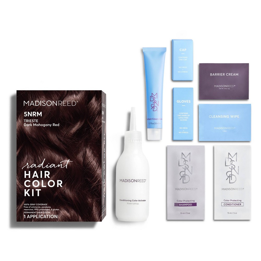 Photos - Hair Dye Madison Reed Radiant Hair Color Kit - Trieste Red - 8ct - Ulta Beauty