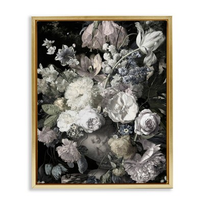 Stupell Industries Classical Busy Flower Bouquet, 17" x 21"