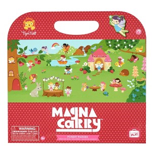 Tiger: Magna Carry Forest Fairies - Fold Out Magnetic Play Scene, Age 3+ - 1 of 4