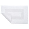 Hastings Home 2-Piece Cotton Bath Mat Set - White - 3 of 4