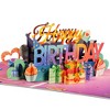 Paper Love Frndly 3D Happy Birthday Pop Up Card - 4 of 4