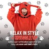 Plushible Clifford the Big Red Dog Kids Snugible Blanket Hoodie & Pillow - 4 of 4