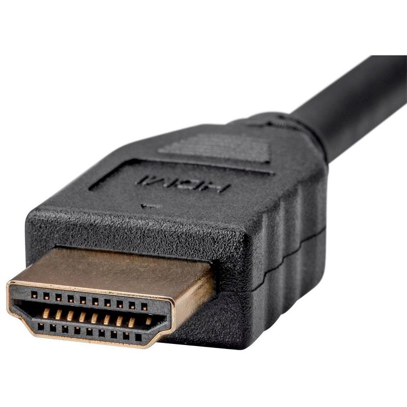 Monoprice HDMI Cable - 1.5 Feet - Black | High Speed, 4k@60Hz, 10.2Gbps, 32AWG, CL2, Compatible with UHD TV and More - Commercial Series, 2 of 5