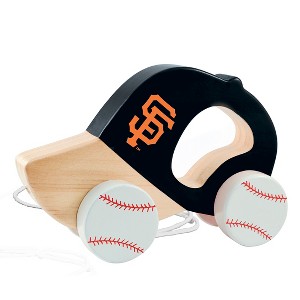 BabyFanatic Wood Push And Pull Toy - MLB San Francisco Giants - 1 of 4