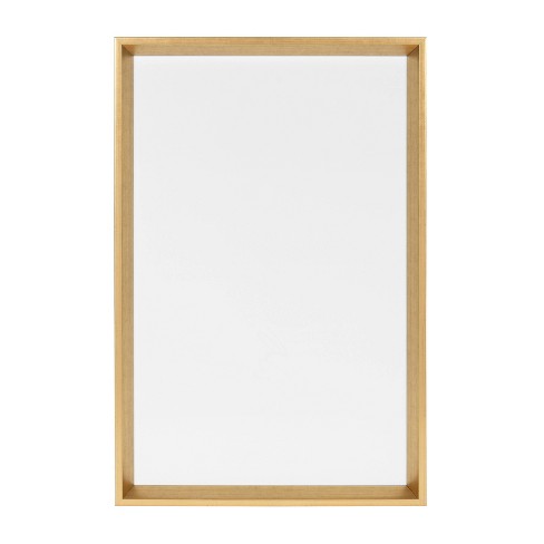 24 X 24 Blank Background Magnet Board Gold/white - Petal Lane : Target
