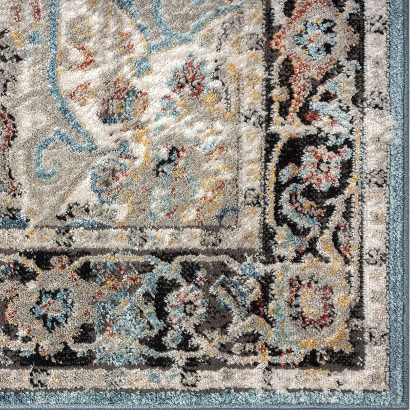 Luxe Weavers Moroccan Floral Vintage Area Rug, 6 of 13