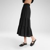 Women's Wide Shirred Waistband A-Line Skirt - Wild Fable™ - 3 of 4
