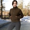 Anna-Kaci Active Women's Cropped Half-Zip Pullover Hoodie with Front Pocket - 2 of 4