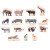 TickiT® Wooden Wild Animal Blocks - Set of 15 - image 2 of 4