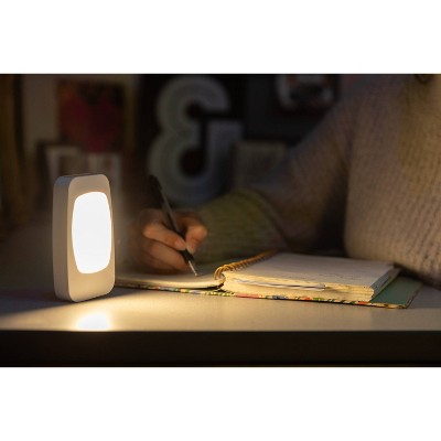 Compact White LED Power Failure Night Light with Rechargeable Battery