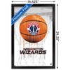 Trends International NBA Washington Wizards - Drip Basketball 21 Framed Wall Poster Prints - 3 of 4