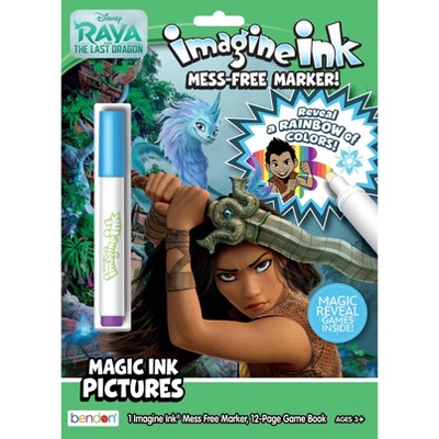 Raya and the Last Dragon Imagine Ink Book