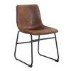 NicBex Retro Suede Bar Stools Set of 4,Industrial Style Counter Height Bar Stools,Kitchen Island Stools for Home Bar,Dining & Cafe - 2 of 4