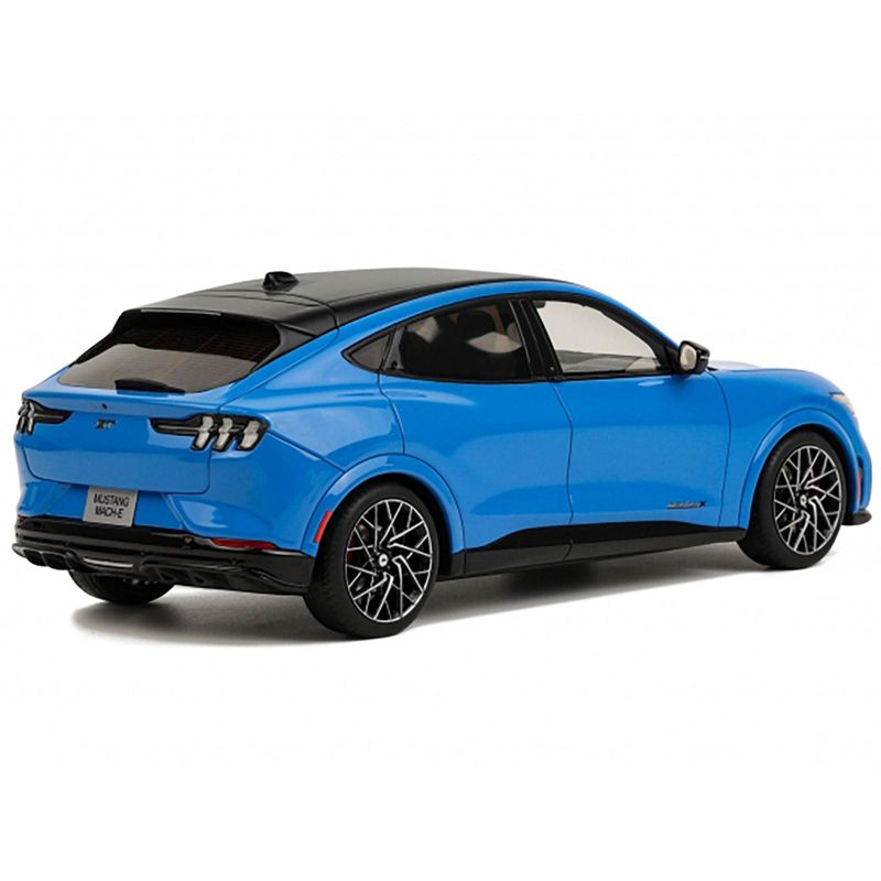 2021 Ford Mustang Mach-E GT Performance Grabber Blue Metallic Limited Edition to 999 pieces 1/18 Model Car by Otto Mobile, 5 of 7